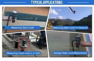 RS485/MODBUS, цифровые сигналы, пластиковый корпус, встроенные кнопки, программист, перемалибровочный ультразвуковой датчик уровня воды - Product Image 5
