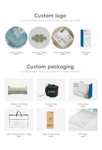 Almohada <span class=keywords><strong>de</strong></span> Espuma Viscoelástica <span class=keywords><strong>con</strong></span> Ondas B para Aliviar los Ronquidos y el <span class=keywords><strong>Dolor</strong></span> <span class=keywords><strong>de</strong></span> <span class=keywords><strong>Cuello</strong></span>, Marca YUE RISE, OEM/ODM, Logotipo Personalizado y Muestra Disponible, para Hotel - Product Image 2