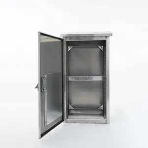 Ip55 Outdoor Metal Enclosure Weatherproof Metal Case Distribution Box Metal Stamping Kit Power Distro Box Distribution