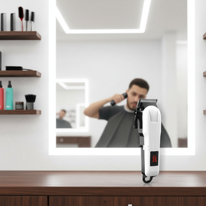 Cortadora de Pelo Inalámbrica Profesional para Hombre, Multifuncional, para Belleza en el Hogar, Recortadora de Pelo Eléctrica de Acero Inoxidable - Product Image 6