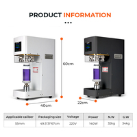 Machine de scellage électrique automatique MOSEENER pour bocaux en plastique, canettes de jus et bouteilles de boissons