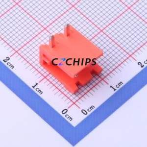 KF2EDGR-X-5.0-2P-1O Plug-in Terminal Block Bent Lead Through Hole,P=5mm Connector 1x2P 5mm Right Angle Pin 2P - Product Image 1
