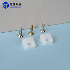 Shengyuan Plastic Corner Bracket Thickened White L-Shaped Furniture Support Cabinet Shelf Fixing Bracket - Product Image 3