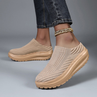 Chaussures de sport décontractées personnalisées à enfiler, demi-mules, respirantes et légères pour couple, idéales pour la course et le tennis en extérieur pour femme