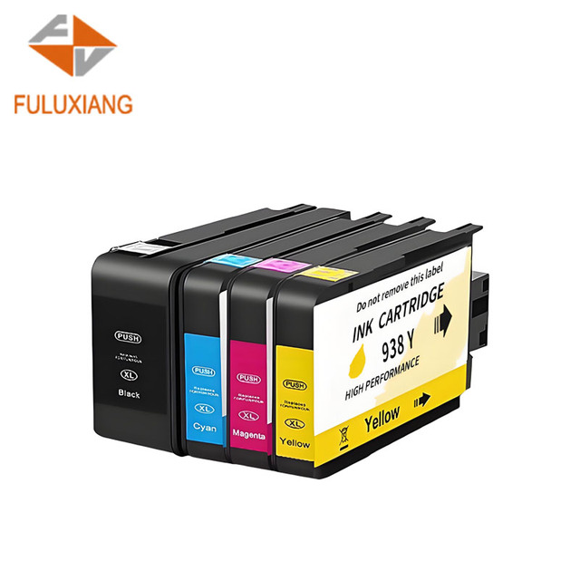 FULUXIANG Compatible HP 936 937 938 Ink Cartridge for HP OfficeJet 9110e 9128e 9130e 9120b 9130b 9720 Printer