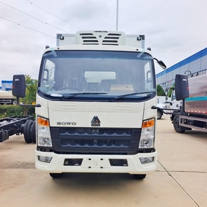 <span class=keywords><strong>Camion</strong></span> frigorifique HOWO 4,2 m à conduite à droite pour le transport de poisson, viande, crème glacée, fourgon frigorifique 5 tonnes RHD - Product Image 2