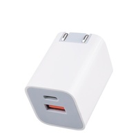 Chargeur PPS rapide 30W Type C Mini USB-C GaN pliable Bloc de charge mural avec boîte cadeau Compatible avec pour iPhone 13 14 Pro Max