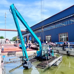 Machine de dragage fluvial professionnelle, drague amphibie pour le nettoyage des canaux et l'ingénierie de la conservation de l'eau - Product Image 5