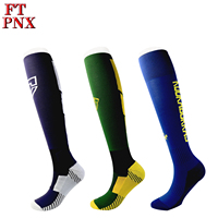 Chaussettes de football respirantes avec logo personnalisé Chaussettes de football souples pour hommes Nouveau design personnalisé