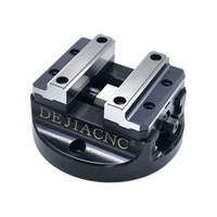 Étau d'établi manuel auto-centrant KHS-D200+Riser avec base surélevée en acier allié