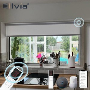 Nouvelles Stores Motorisés avec Télécommande, Stores Enrouleurs Intelligents, Stores Enrouleurs Électriques Wi-Fi - Product Image 1