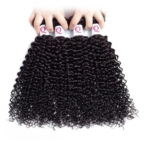 Compre Cabello Humano Virgen Mongol Rizado Afro Remy con Cutícula Alineada, Tejido a Máquina con Doble Trama de Exportadores Estadounidenses - Product Image 5
