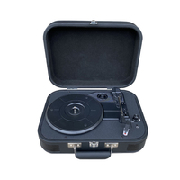 Lecteur de plateau tournant à 3 vitesses, valise Portable, fourniture d'usine