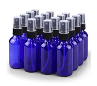 Pabrik Menjual 2OZ Amber Kaca Botol Spray untuk Minyak Esensial Kecil Kosong Botol Semprot Semprot Kabut Tipis