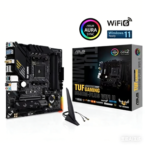 เมนบอร์ดสำหรับเดสก์ท็อป ASUS TUF <span class=keywords><strong>GAMING</strong></span> B550M-PLUS <span class=keywords><strong>WIFI</strong></span> II สำหรับเล่นเกม Heavy Gunner รูปแบบ ATX รองรับหน่วยความจำ DDR4 แบบรวมสี่ช่อง - Product Image 4