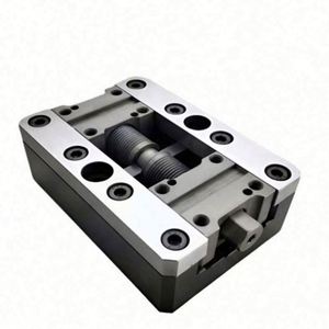 Morsa autocentrante di precisione con quattro posizioni per lavorazioni meccaniche, pinze a becchi piatti concentriche centralizzanti - Product Image 1