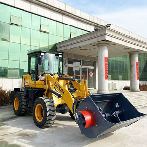 Mini-<span class=keywords><strong>tracteur</strong></span> 4x4 avec bétonnière auto-chargeuse 0,7 m³, 1 m³, 1,5 m³ et chargeur frontal haute performance à haute visibilité - Product Image 1