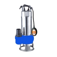 Pompe verticale Kepeida 1HP 220V en acier inoxydable, station de pompage des eaux usées, pompe submersible