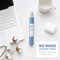Spray désinfectant pour les mains sans eau, écologique, 75 % d'alcool, parfum personnalisé, séchage rapide, portable, marque privée, OEM, ODM, usine, 2 ans