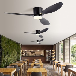 Nordic <b>Ceiling</b> <b>Fan</b> Light Fixed Blade LED Living Room Study 50000 Hours 5 Year Warranty - Product Image 1