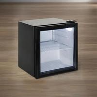 Réfrigérateur à porte vitrée simple de 52 L, refroidisseur personnalisé pour boissons énergisantes, efficacité énergétique 5 étoiles, dégivrage automatique