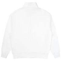 Blouson zippé en molleton bouclette à col montant, coupe ample et épaules tombantes, pour la vente en gros de sweats à capuche et de sweat-shirts pour hommes
