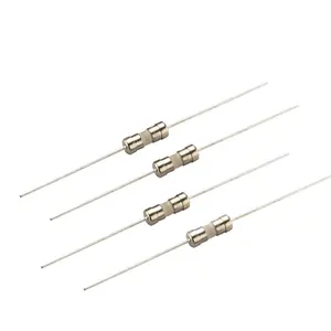 UL 3.6x10mm 250V Time Lag Slow Blow tubo in ceramica fusibile tubo in ceramica serie PTU HTP 0.1A 1.5A 3A 8A 10A 250Vdc fusibile in ceramica