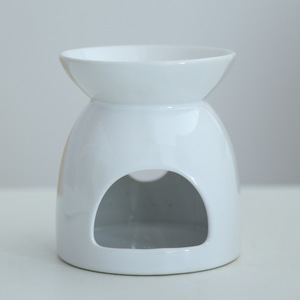 Lampe d'aromathérapie, chauffe-bougie, brûleur d'huiles essentielles, maison, intérieur, chambre, en céramique artisanale, anti-séchage à sec, pour encens et - Product Image 4