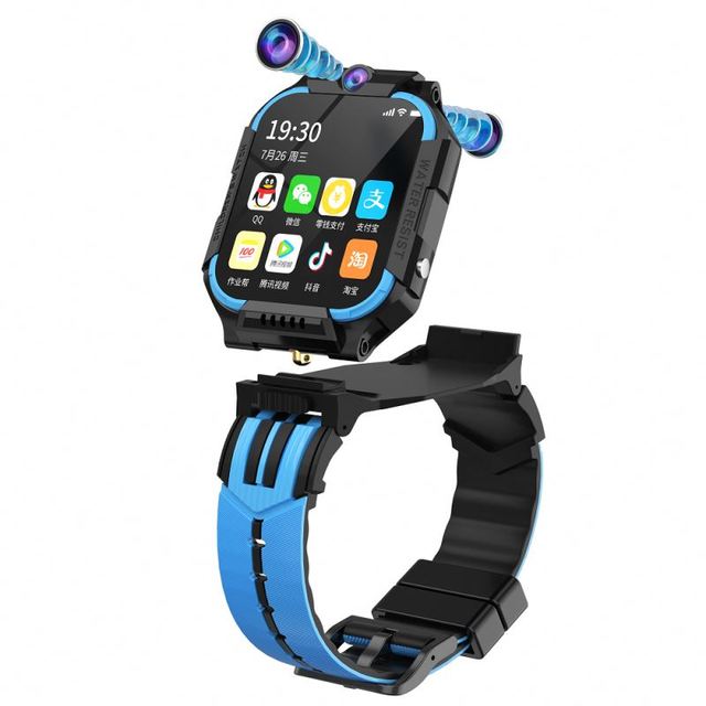 New C006 Pro Kids Smartwatch 5G GPS WiFi Positioning Video Call Voice Calling Features AI Voice Assistant IP67 for Students