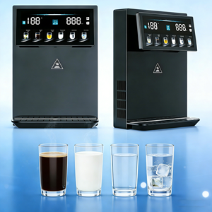 Distributeur d'eau chaude et froide instantanée mural OEM, machine à eau potable directe, chauffage et refroidissement rapides, grande capacité, options d'installation doubles - Product Image 1