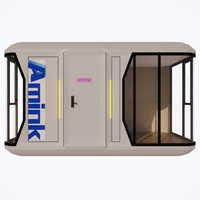 Maisons modulaires en conteneurs d'acier mobiles - Imperméables, durables, faciles à installer, design chinois pour les boutiques, les hôtels, les restaurants, les bars