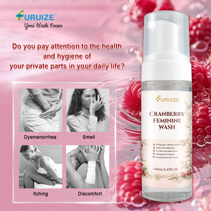Nuevo Producto OEM, Espuma Limpiadora Vaginal de Arándanos, Fórmula Suave, Espuma Abundante, Mantiene el Equilibrio Bacteriano, Espuma Limpiadora Yoni Furuize - Product Image 5