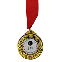 Médailles personnalisées en or et argent pour marathon, course à pied, cyclisme, athlétisme, karaté, sports, médailles en métal