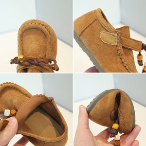 รองเท้ากีฬาเด็กสำหรับเด็กชายและเด็กหญิง อุ่นสบาย เป็นมิตรกับสิ่งแวดล้อม กันลื่น ระบายอากาศได้ดี พื้นรองเท้านุ่ม ผ้าส่วนบนยืดหยุ่นได้ - Product Image 3