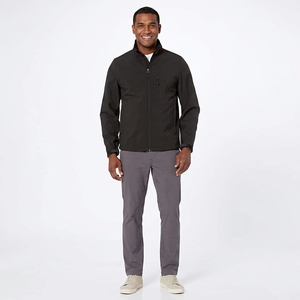 Veste softshell imperméable pour homme, vente en gros, manteau d'hiver pour l'extérieur, randonnée, sports, doublure en polaire, vêtements de travail, sur mesure, prix de gros bon marché - Product Image 1
