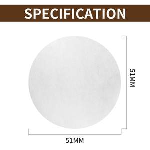 100 <span class=keywords><strong>pi</strong></span>èces filtres en papier pour cafetière expresso 51mm 54mm 58mm porte-filtre pour <span class=keywords><strong>pi</strong></span>èces de moulin à café - Product Image 6