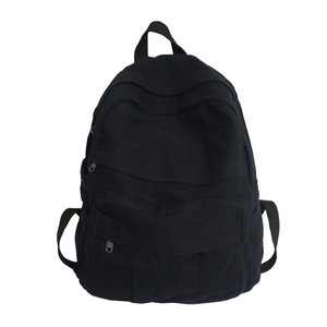 Zaino in tela Vintage Unisex di nuova moda con Logo personalizzato zaino da viaggio di grande capacità per studenti zaino da donna scuola portatile - Product Image 3