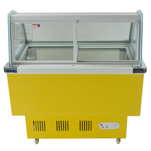 Congélation rapide <span class=keywords><strong>de</strong></span> 20 plats en <span class=keywords><strong>verre</strong></span> coulissant, 12 plaques, italie, réfrigérateur vitrine <span class=keywords><strong>de</strong></span> glace dure, réfrigérateur/affichage refroidisseur/congélateur gel ato - Product Image 5