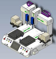 Robot de distribution de colle à 6 axes, machine de distribution automatique de colle de précision pour collage 3D, scellement et encapsulage