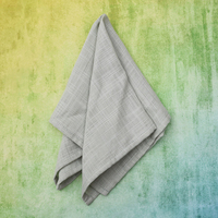 WML004 Serviettes en coton froissé double couche, torchons, chiffons à vaisselle et sets de table pour restaurants occidentaux et banquets – Vente chaude