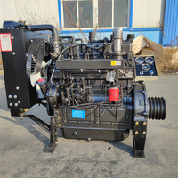 Moteur diesel marin turbocompressé 4100 4102 4105, nouveau moteur diesel avec pompe à eau pour concasseur, batteuse à maïs et générateur