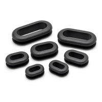 Anneau d'étanchéité en silicone personnalisé, résistant à la chaleur, flexible, pour le protection des câbles et des tuyaux