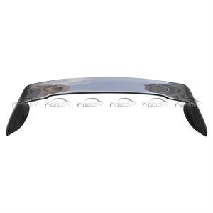 M Style Carbon Fiber Rear Trunk Wing <b>Boot</b> Lip Ducktail Spoiler for Honda Civic 8th Gen FD2 Type R Si 2006+ Compatible - Product Image 5