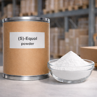 S Equol 531-95-3 Poudre de qualité alimentaire haute pureté, améliorateurs nutritionnels, approvisionnement en vrac pour les suppléments nutraceutiques et de soins de santé