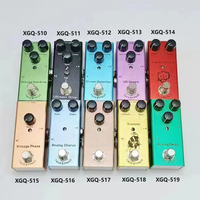Pédales Multi-Effets Économiques pour Guitare et Basse Électrique : Overdrive Vintage, Ultimate Drive, Crunch Distortion, US Dream, Chorus Classique