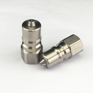 KZD 시리즈 1/4 "3/8" 빠른 분리 카펫 지팡이 청소를위한 스테인레스 스틸 황동 유압 빠른 커넥터 - Product Image 5