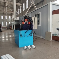 Machine de coude sans couture de gouttière de pluie de tuyau de descente portative à vendre