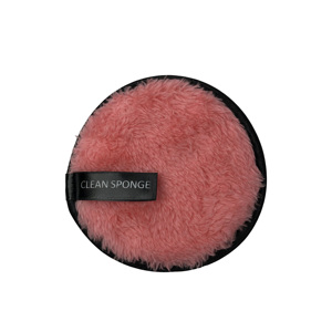Reusable Round Velvet Makeup Remover Pads Pink Eco Face Cleaning Pads for Foundation and Cosmetics Removal - Product Image 2