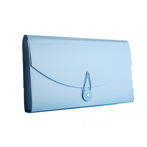 Mini sac de documents de paysage couleur au bureau, mitigeur extensible pour dossiers, avec rabat - Product Image 3