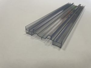 Profilés en PVC transparent sur mesure de haute qualité pour la décoration, avec service de découpe inclus, <span class=keywords><strong>Gesu</strong></span> GS-046 Fujian - Product Image 3